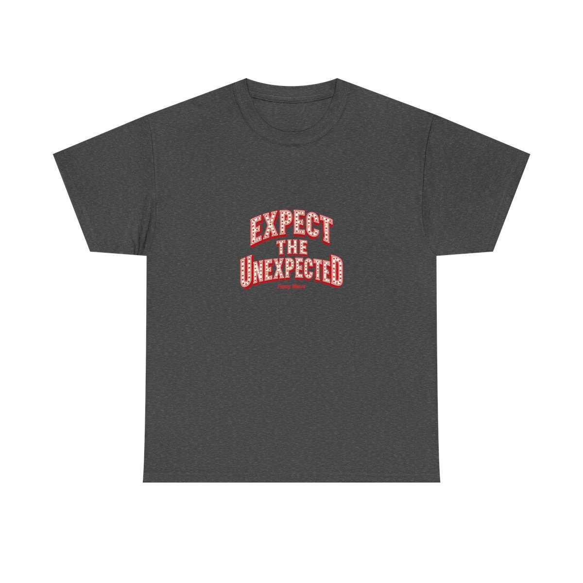 Funny Marco "Expect the Unexpected" Unisex Tee - alternate angle 4, merchandise