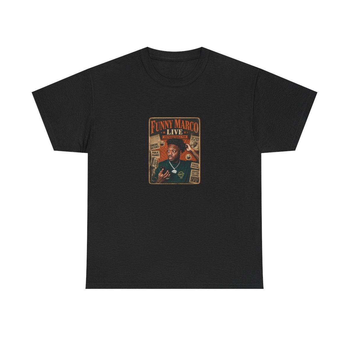 Funny Marco "Funny Marco Live" Unisex Tee