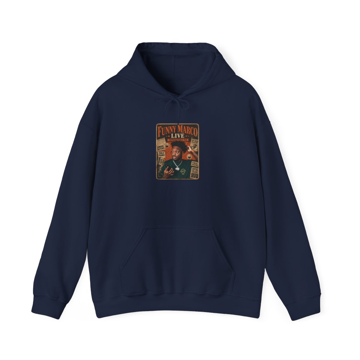 Funny Marco "Funny Marco Live" Hoodie - alternate angle 5, merchandise