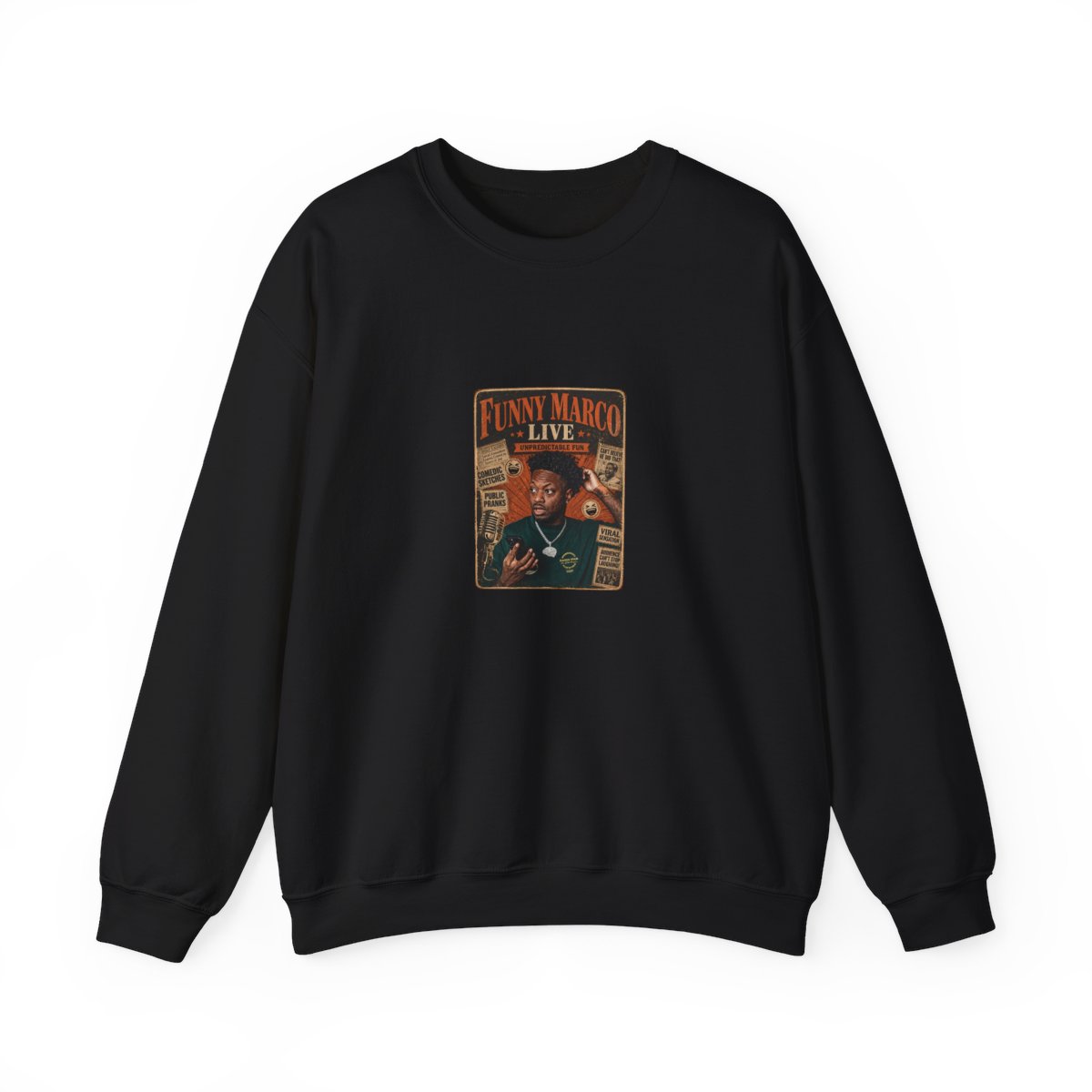 Funny Marco "Funny Marco Live" Crewneck